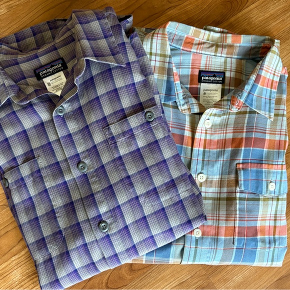 Patagonia Other - Patagonia Men's Medium Casual Button Down Shirts - Bundle of 2 Organic cotton